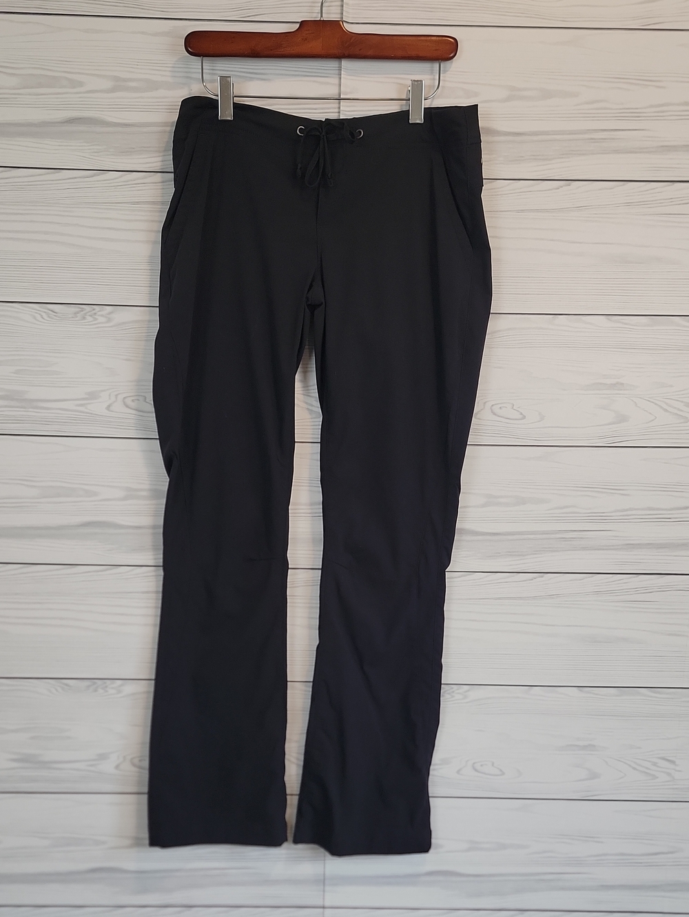 Columbia Anytime Outdoor Bootcut Pants Omni-Shield - Black Womens Size 8